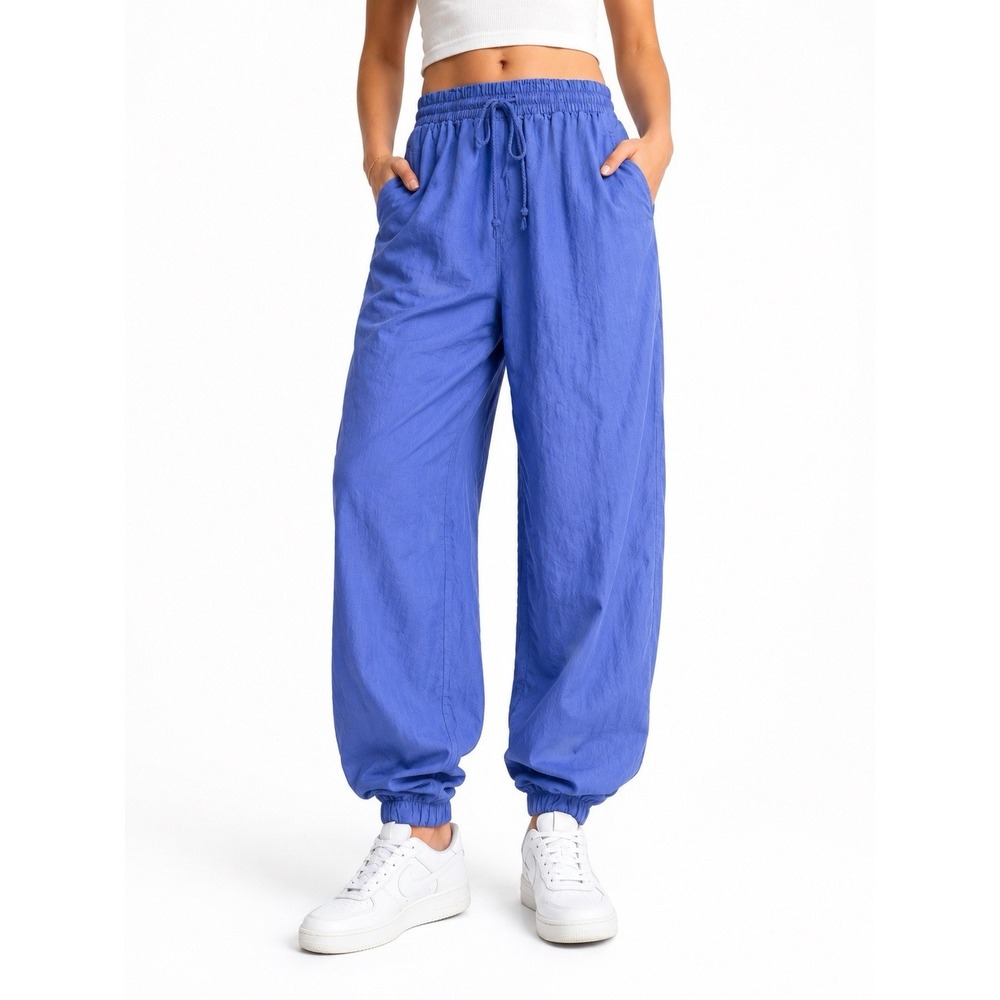 Vintage Free Spirit Nylon Track Pants Purple Windbreaker Pants Small 37497